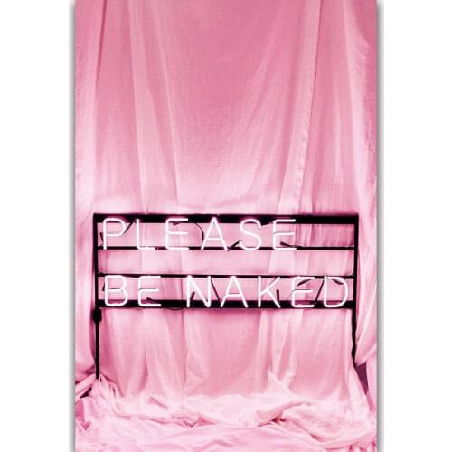 New The 1975 Please Be Naked Rock Music-Silk Art Poster Wall Sticker Decoration Gift