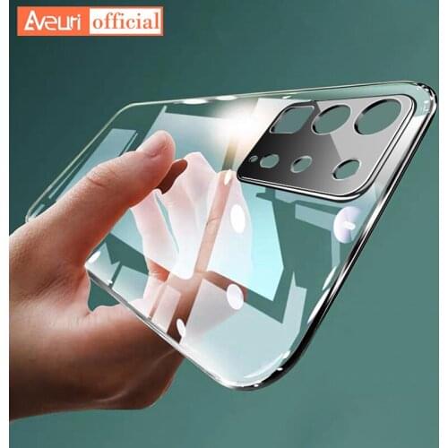 Transparent Plating TPU Phone Case For Huawei P20 P30 Lite P40 Pro Nova 5T Honor 20 View 30 Pro 9X 20S 30S Y9S 2019 Cover Coque