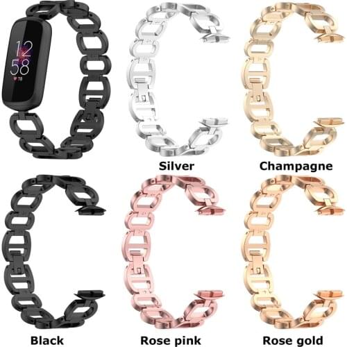 Watch Strap Metal Watch Strap Spare Parts for Fitbit Luxe/Special Edition