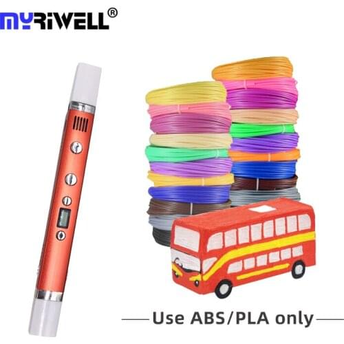 Myriwell support 1.75mm PLA/PCL/ABS filament 3D drawing pen 3D pen for kids creative toys RP-100C