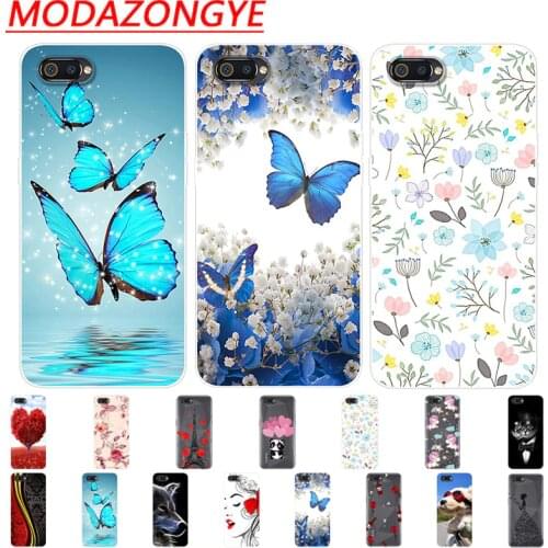 Realme C2 Case Silicone For OPPO Realme C2 Back Cover Protective Soft TPU Phone Case On Realme C2 C 2 RealmeC2 Case