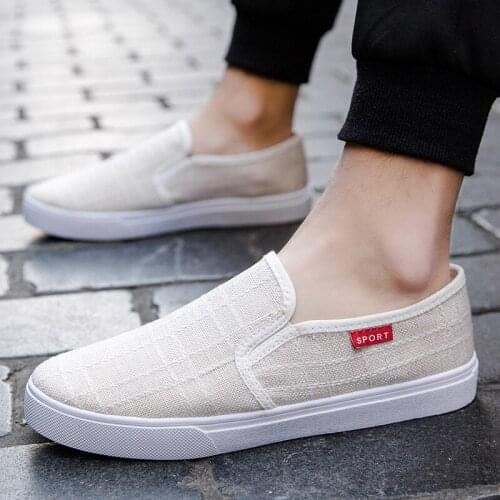 Casual Shoes for Men Loafers Breathable Mens Canvas Shoes Moccasins Flats Driving Footwear Zapatos De Hombre Mens Sneakers Brand