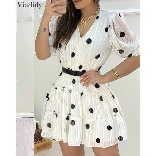 Платья с коротким рукавом Viadidy China At AliExpress