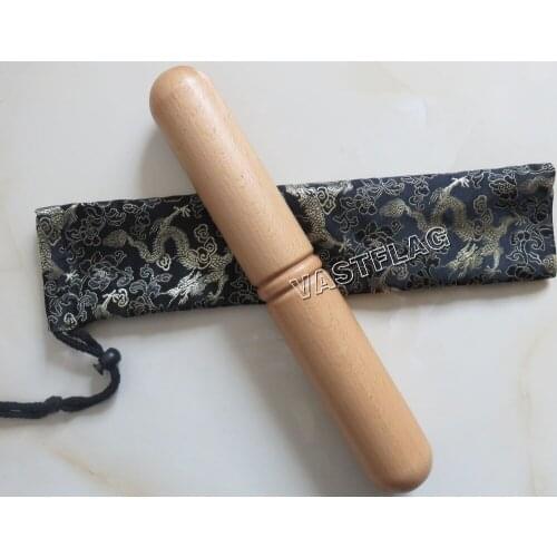 High quality bar Wooden Massage stick tai chi ruler rods fitness bar kung fu exercise martial arts taiji sticks