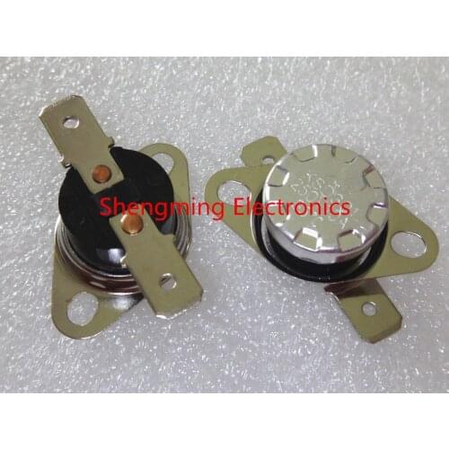 10pcs KSD301 40C 45C 50C 55C 60C 65C 70C 75C 80C 85C 90C 95C 100C Normal Close Temperature Controlled Switch Thermostat 250V 10A