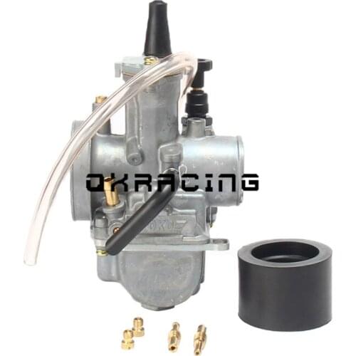 2T 4T Universal Motorcycle Carburetor Carburador 21 24 26 28 30 32 34mm With Power Jet For Racing oko Moto