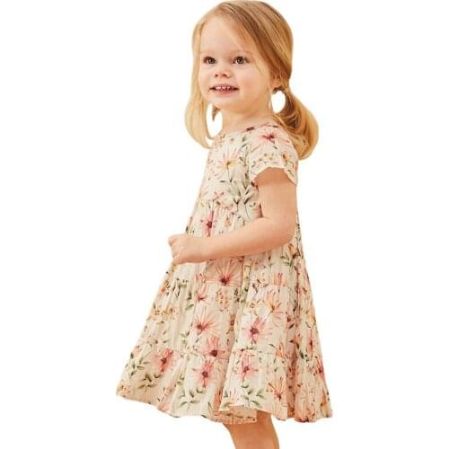 Bambino New Year 2021 Summer Dress 2-9 Years Baby Girl Stripe Childrens Clothing Costumes for Kids Girls Fancy Dress of Child