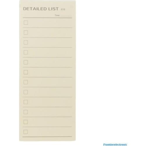 Inventory Weekly Daily Monthly Planner Notebook Sticky Note Pads Schedule Memo