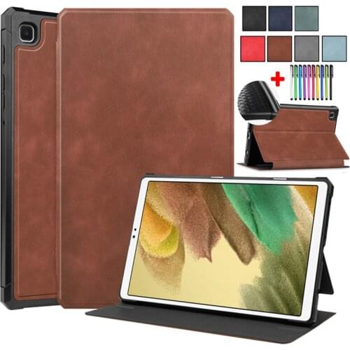PU Leather Coque For Samsung Tab A7 Lite Case 8.7 inch T225 SM-T220 Tablet Flip Fold Shell For Galaxy Tab A7 Lite 2021 Cover