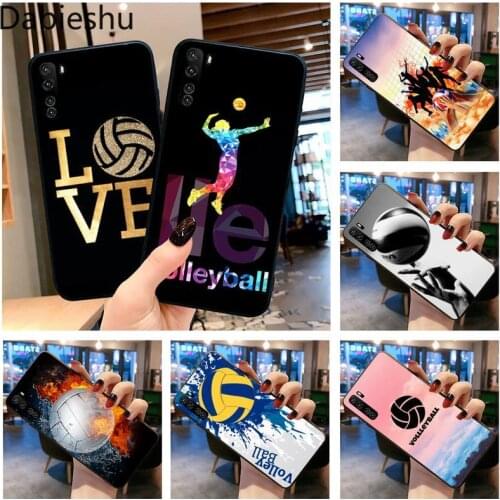 Hot Volleyball Sprot black Phone Case Hull for Huawei P40 P30 P20 lite Pro Mate 30 20 Pro P Smart 2019 prime
