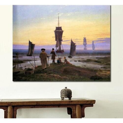 The stages of life Caspar David Friedrich painting beautiful modern art Hand painted High quality