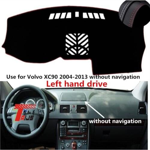 TAIJS Factory Classic Leather Car Dashboard Cover For Volvo XC90 2004 2005 2006 2007 2008 09 10 2011 2012 2013 Left hand drive