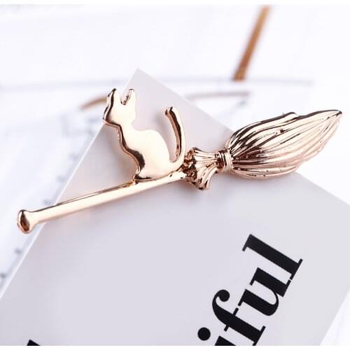 Hot Sell Women Cat Broom Hair Clip Hairpin Barrette Pins Hair Accessories Girls Lovely Hair Gift