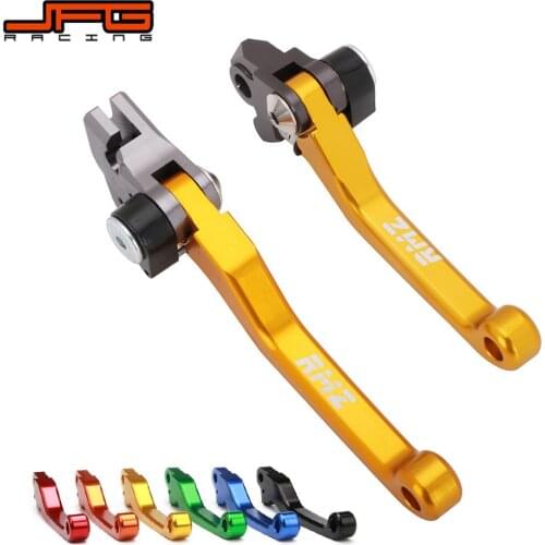 Motorcycle CNC Aluminum Brake Clutch Lever Custom Made For SUZUKI RMZ 250 RMZ250 2005 2006 Dirt Bike Motocross