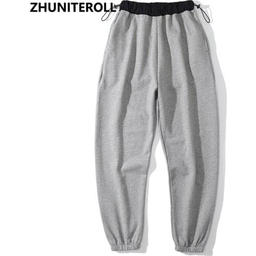 Men 2021 Hip Hip Cargo Pants Streetwear Retro Vintage Pants Harajuku SweatPants Fashion Baggy Joggers Trousers Cotton Clothing