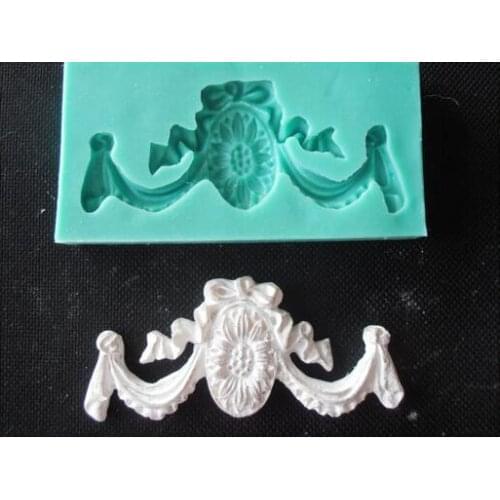 Ornament Hanging Design Silicone Mold Chocolate Fondant Cake Decoration Mold Sugar Craft Tools aroma stone moulds