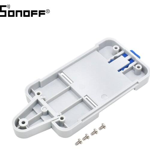 SONOFF DR DIN Rail Tray Adjustable Mounted Rail Case Holder For Sonoff Basic/RF/ Pow/ TH10/16/ Dual