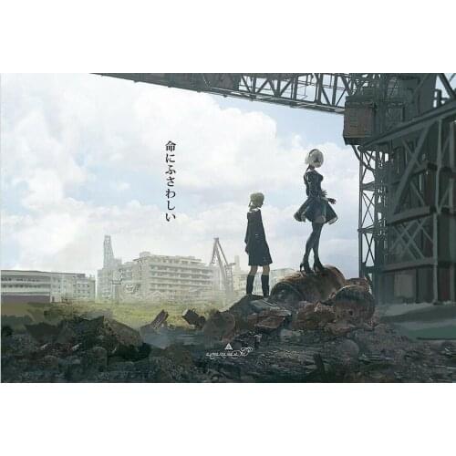 Nier Automata Art print Silk poster Home Wall Decor