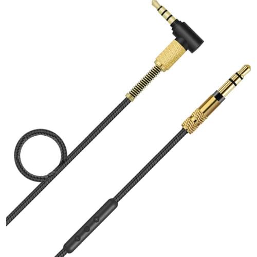 Replacement Audio Cable Extension Cord Wire For Beats by Dr Dre Solo Studio 2 Pro Detox Wireless Mixr Executive Pill Headphones