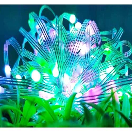 LED String Lights 5M 10M RGB Tape Wtih Controller For Home Outdoor Decoration Christmas LED Night Light Lamp