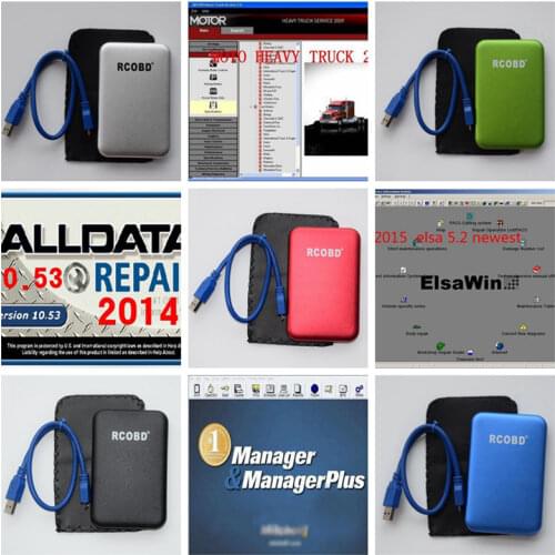 Top Auto repair software data v10.53 alldata software Mitc-2015 with atsg vivid workshop e/lsa 50in1 tb hdd