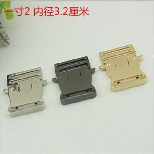 10 pieces / lot) Handbags & Bags Hardware Handbag, schoolbag, shoulder strap, safety belt buckle