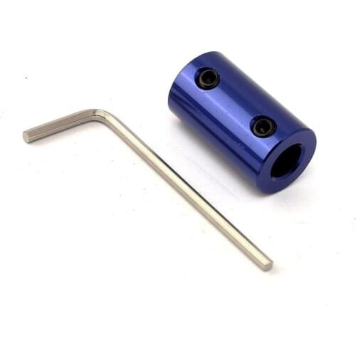 2PCS 4/5/6/7/8mm ID Shaft Coupling Rigid Coupling Coupler Motor Connector