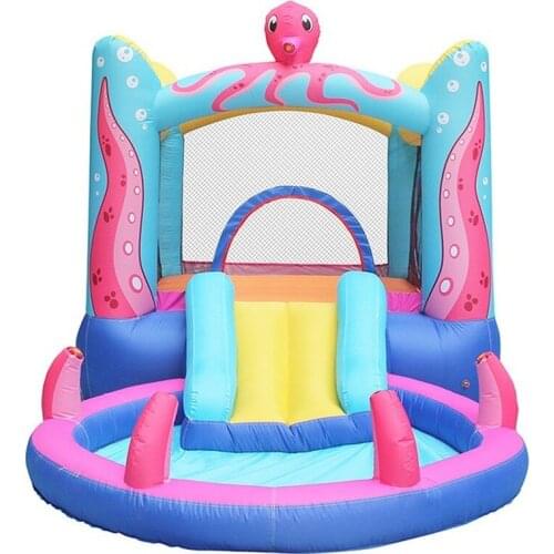 Large Inflatable Castle Trampoline Slide Childrens Play Equipment Large Castle