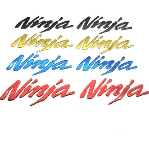 Motorcycle 3D Emblem Badge Decal Tank Wheel Ninja Sticker For Ninja 250R 300R ZX6R 636 ZX10R Z800 Z1000 ZX7R 9R ZX12R ZX14R