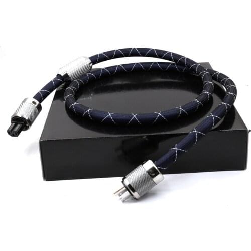 Hi-end Nanoflux-18 EU standed power cord with US version /EU version connection plugs