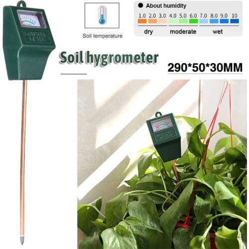 Soil Moisture Tester Humidity Meter Detector Sensor Garden Plant Flower Testing For Garden Yard Lawn Soil Moisture Tester
