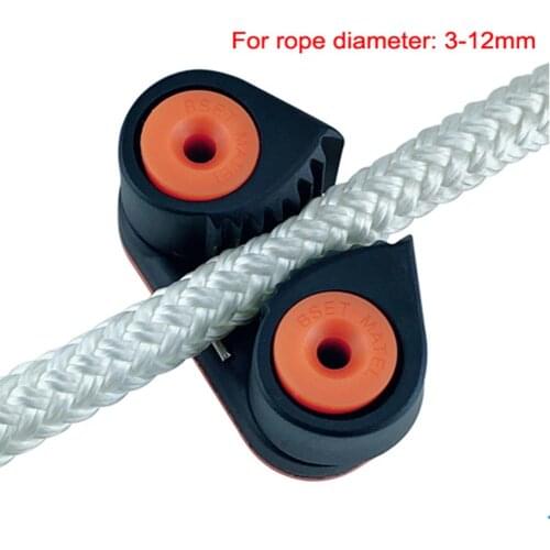 Ball Bearing Cam Cleat Marine Boat Composite Cam Cleat Lightweight Rope Clamp For Marine Sailing Boat Fast Entry Rope Wire #B1L3