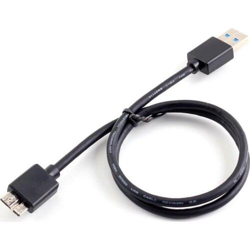 KPHRTEK 10PCS Factory direct spot USB3.0 high speed hard drive cable 3.1A male to microB mobile hard drive data cable