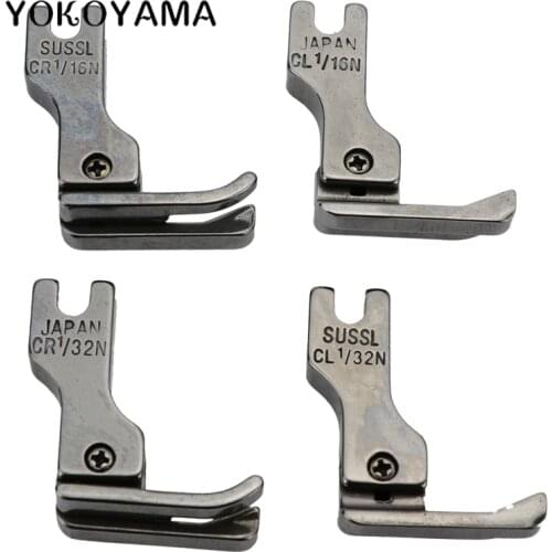 YOKOYAMA Sewing Machine Pressure Foot CR1 / 16N CL1 / 16N CR1 / 32N CL1 / 32N Stainless Steel Industrial High Low Pressure Foot