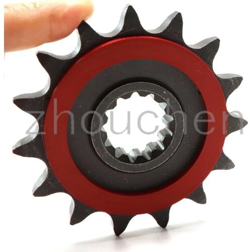 Motorcycle sprocket small 15 pinion gear for Benali TRK 502 502C BJ300 TNT300 BN302 BJ500 BJ600 TNT600