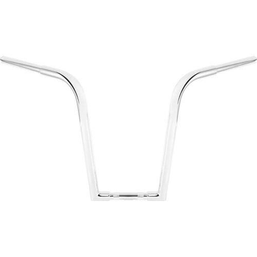 Motorcycle 18'' Rise 1-1/4" Ape Hangers Bars Handlebars For Harley Softail Sportster XL 883 1200 Custom FLST FXST