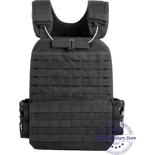NIJ IIIA Military Tactical Laser Cut Bulletproof Combat Vest Plate Carrier for Police, Special, Forces, Army, Law Enforcement