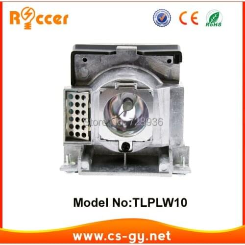 Projector lamp TLPLW10 for TOSHIBA TDP-T100/TDP-T99/TDP-TW100/TLP-T100 with housing