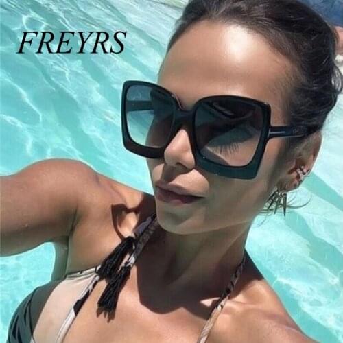 2020 Oversized Sunglasses Women Vintage Sun Glasses for Women/Men Luxury Sunglasses Women Mirror Oculos De Sol Feminino 5474