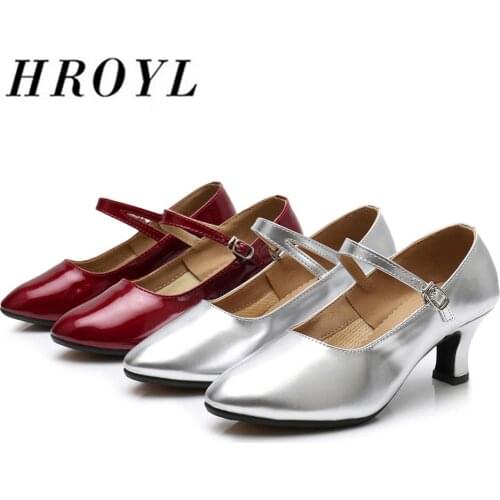 Dance shoes for women Rubber/sofe sole Brand Modern Dance Shoes Salsa Ballroom Tango Latin Shoes For Girls Ladies Wholesale