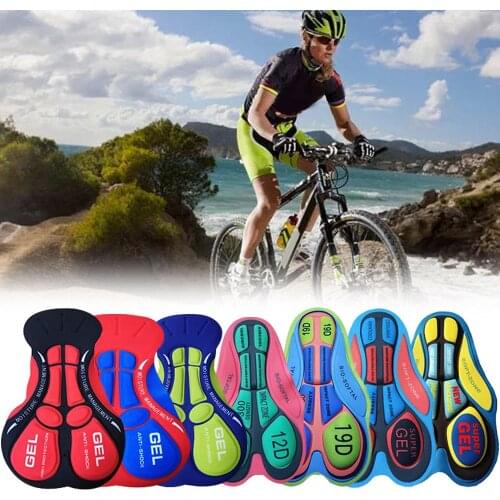 Men Women Cycling Shorts Cushion Breathable Road MTB Bike 3D Gel Pad Cushion Bicycle Riding Underwear Cushion Cycling Accessorie