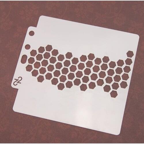 Y1UU 9pcs/set Tree Airbrush Painting Stencil DIY Scrapbooking Album Craft Reusable