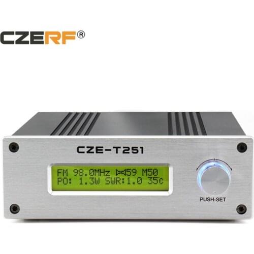 25w Wireless Mono/Stereo PLL Broadcast Station FM Transmitter with Power Supply