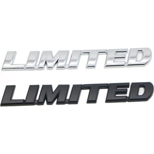 3D Metal LIMITED Off-road 4X4 Auto Trunk Emblems Badge Decal Sticker Car Accessories