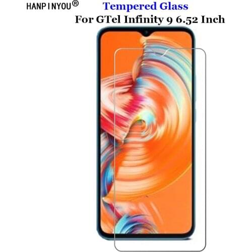 For GTel Infinity 9 6.52" Clear Tempered Glass 9H 2.5D Premium Screen Protector Protection Film