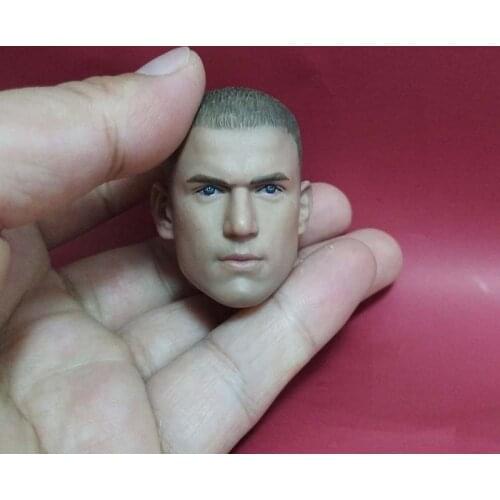 1/6 Scale Michael J Scofield Head Sculpt Prison Break Male Hero Wentworth Miller Head Carving Model Toy Action Figure Collection