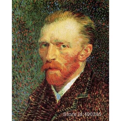 Best Art Reproduction Self Portrait Vincent Van Gogh Painting for sale hand painted High quality