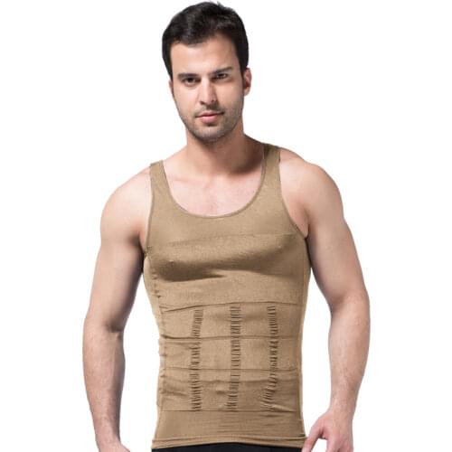 Men Slimming Underwear Body Shaper Waist Cincher Corset Men Shaper Vest Body Slimming Tummy Belly Waist Slim Body Shapewear