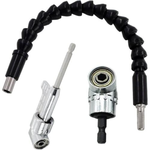 105 Angle Screwdriver Set Socket Holder Adapter Adjustable Bits Drill Bit Angle Screw Driver Tool