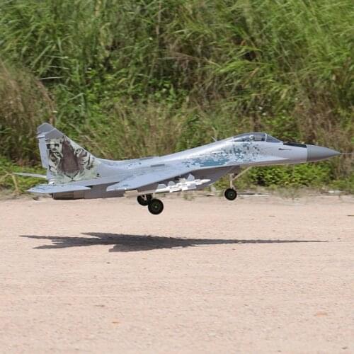 Freewing Flightline Twin 80mm EDF Jet Airplane Fulcrum Mig29 Kit with Servos FWMIG